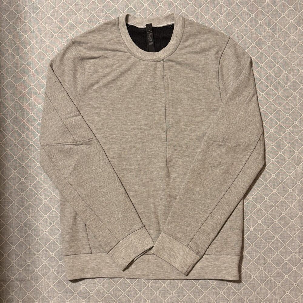 Lululemon Men’s City Sweat Crewneck Sweatshirt Size Small in Gray
